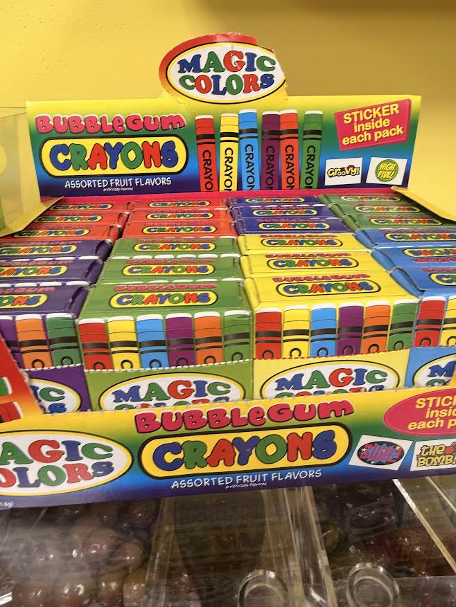 Bubble Gum Crayons