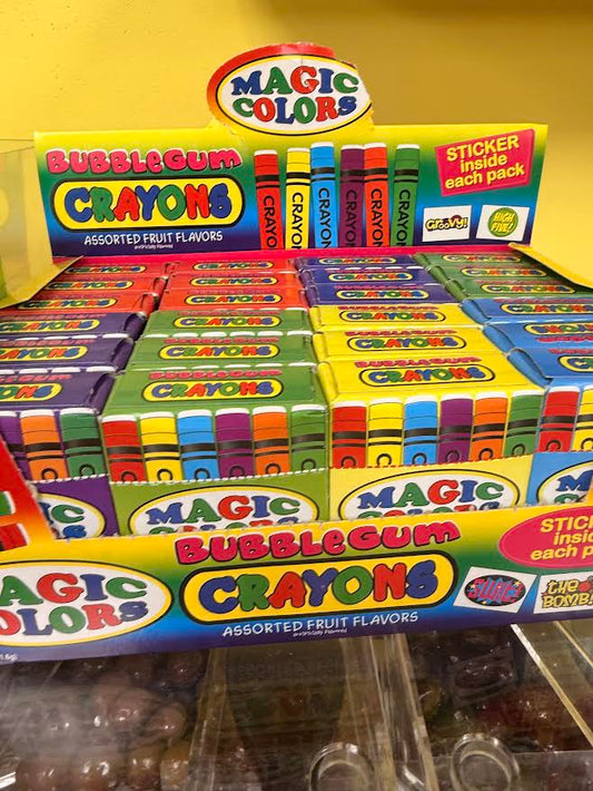 Bubble Gum Crayons