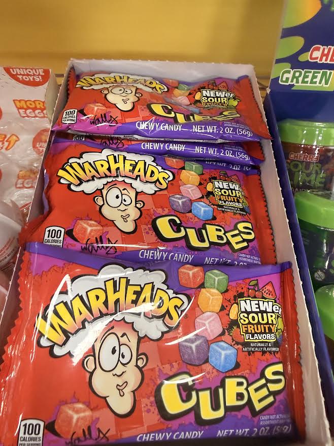 Warhead Sour Cube Packages