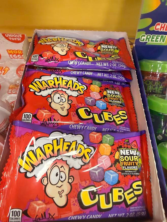 Warhead Sour Cube Packages