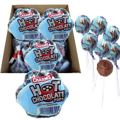 Charms Hot Chocolate Lollipops