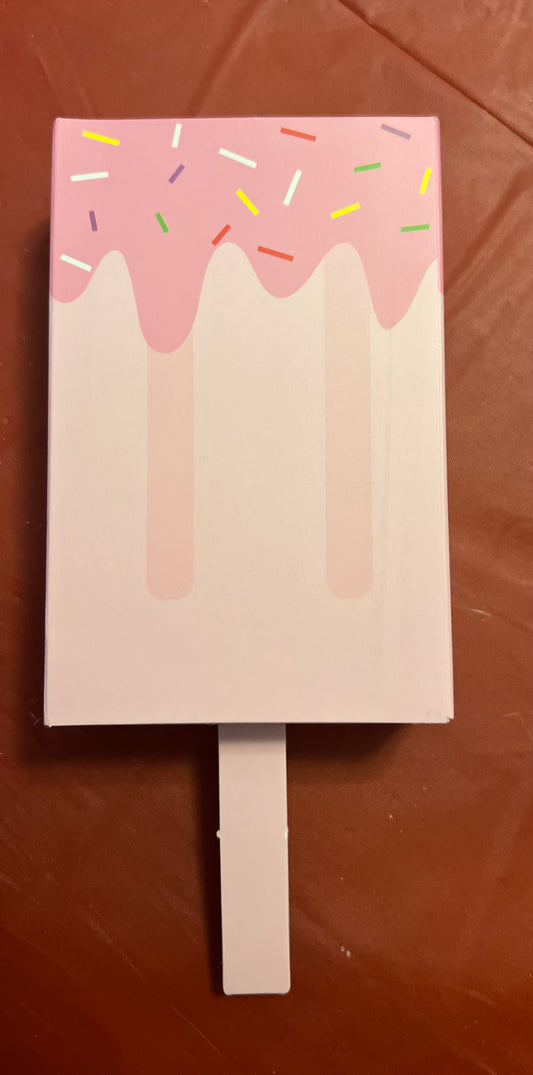 Pink Popsicle Gift Box ( candy not included)