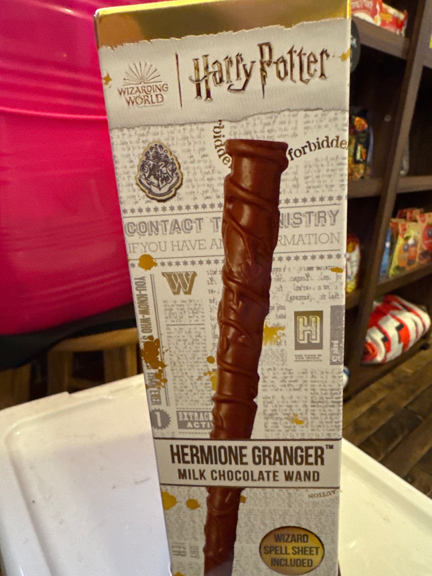 Hermione Granger Milk Chocolate Harry Potter Wand