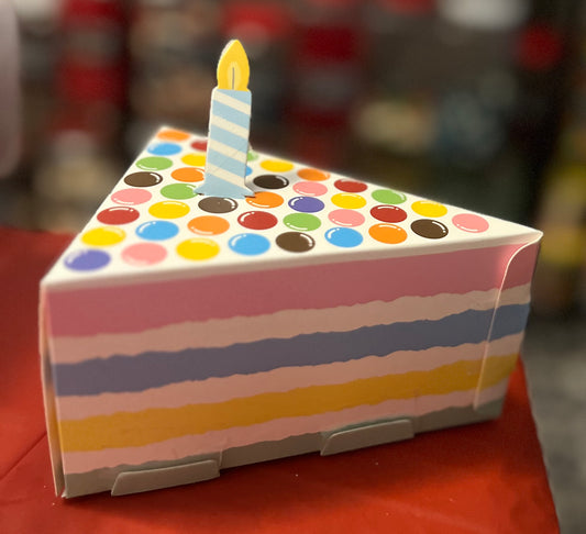 Birthday Cake Gift Box ( candy not included)