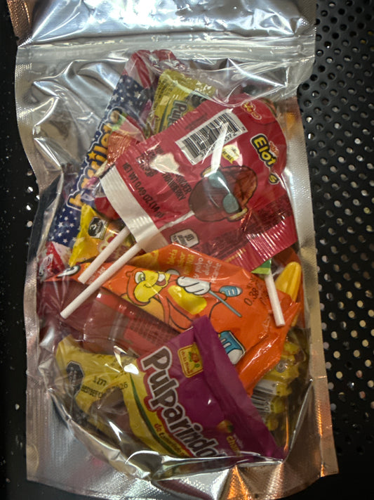Mexican style candy assortment