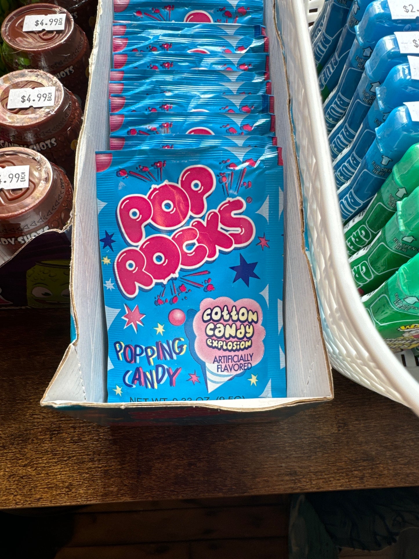 Pop rocks cotton candy