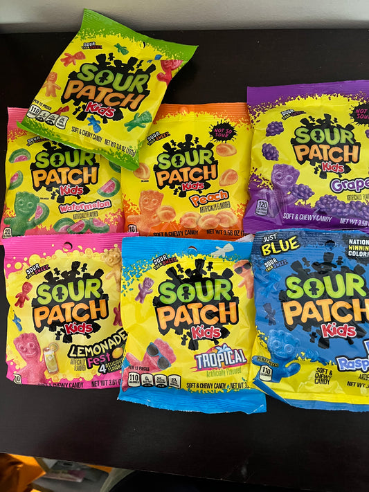 Sour patch kids assorted bundle