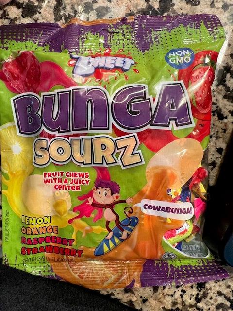 Bunga Sourz Fruit Chews with Juicy Center