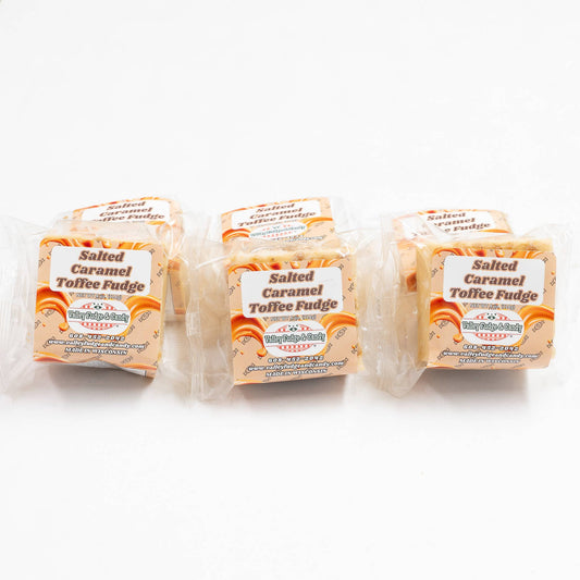 Salted Caramel Toffee Fudge