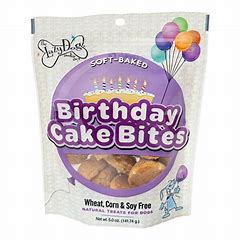 Birthday Cake Bites - Dog