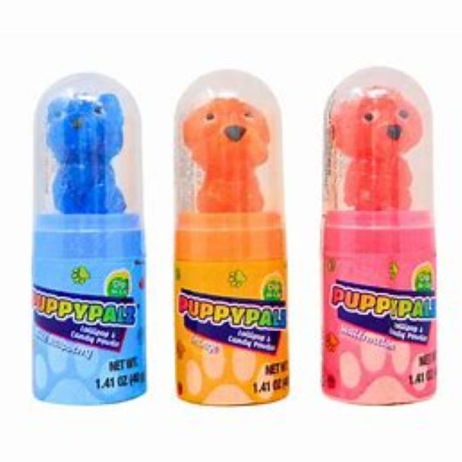 Puppy Palz Lolipop and Dipping Candy