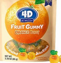 AMOS 4D Orange Gummy Bag