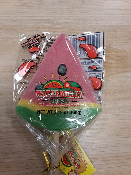 Watermelon wedge pop
